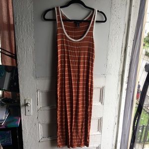 Orange Striped Body Dress🧡